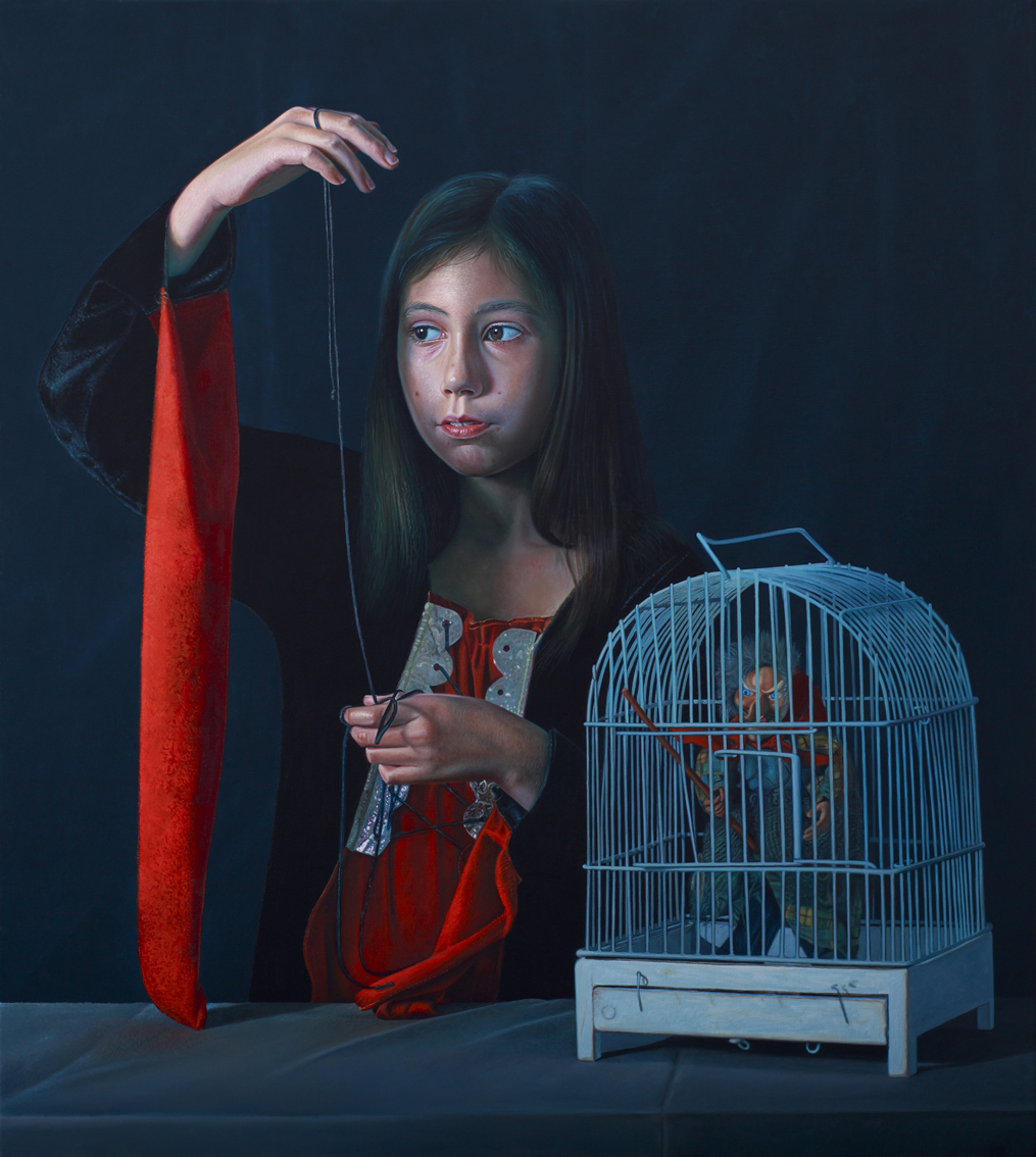 GEEN SPROOKJE (No Fairy Tale) oil on canvas 90×80 cm 2014 | Private collection