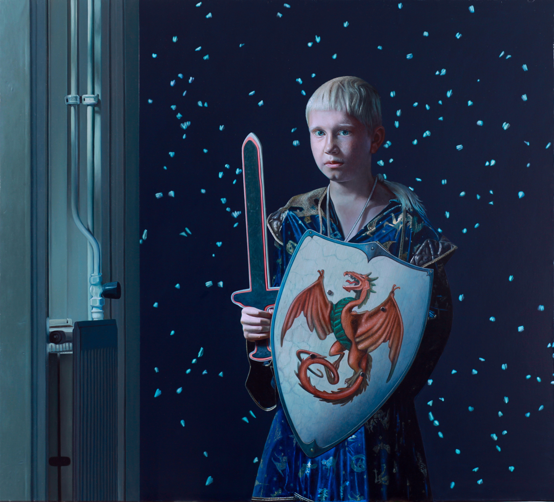 “The guardian” oil on canvas 90x100 cm, 2015